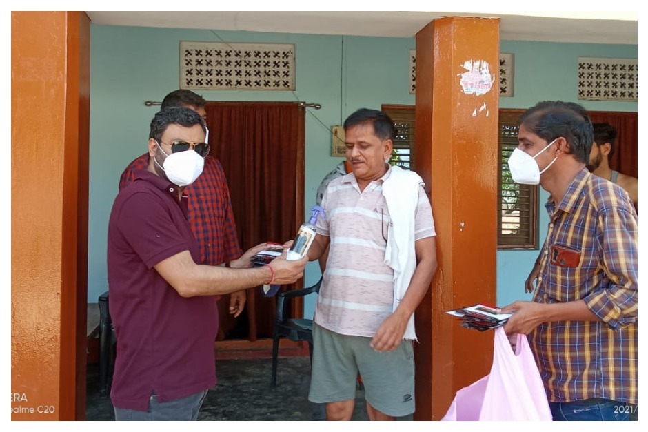 Sanitizer & Safety Kit Distribution